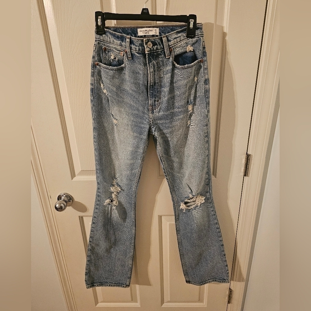 Abercrombie & Fitch The Vintage Boot Ultra High Rise Size 26